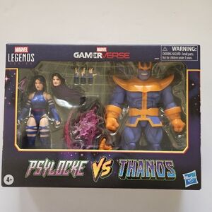 Hasbro Gamerverse Psylocke vs Thanos Figures - NEW
